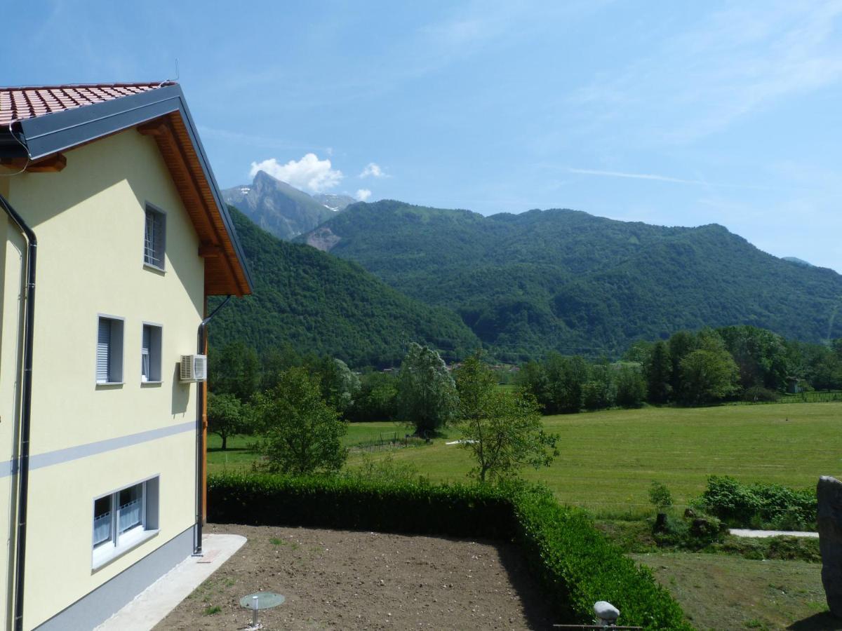 Apartamento Hisasmihelka Kobarid Exterior foto