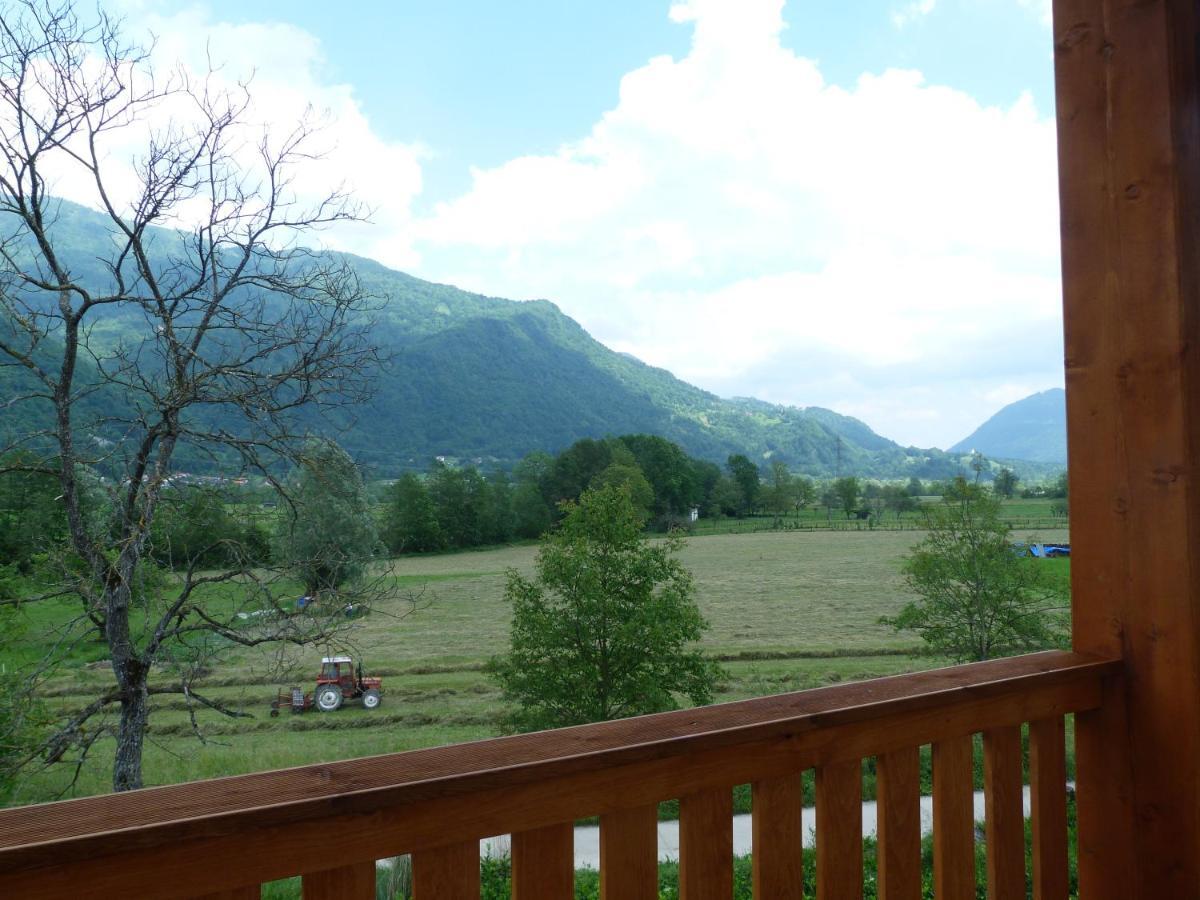 Apartamento Hisasmihelka Kobarid Exterior foto
